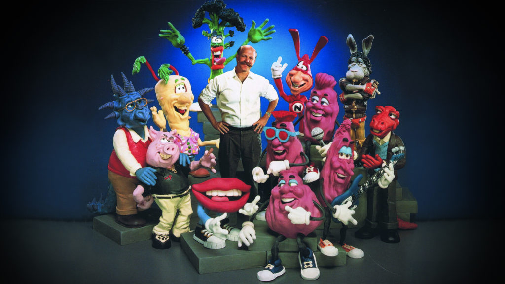 Will Vinton with characters (Will Vinton Estate)